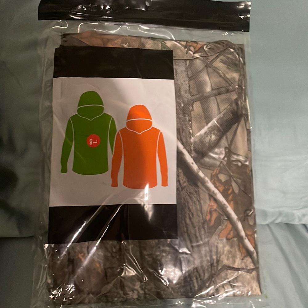 Camouflage Large Hoodie brand new